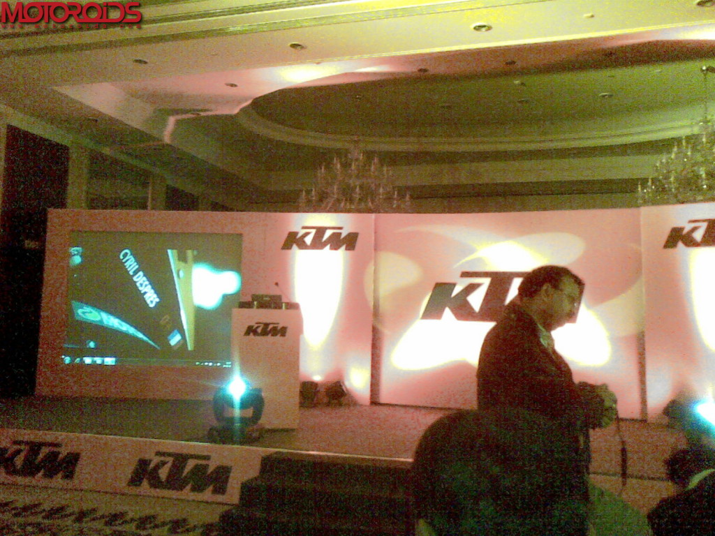 KTM 200 launch venue