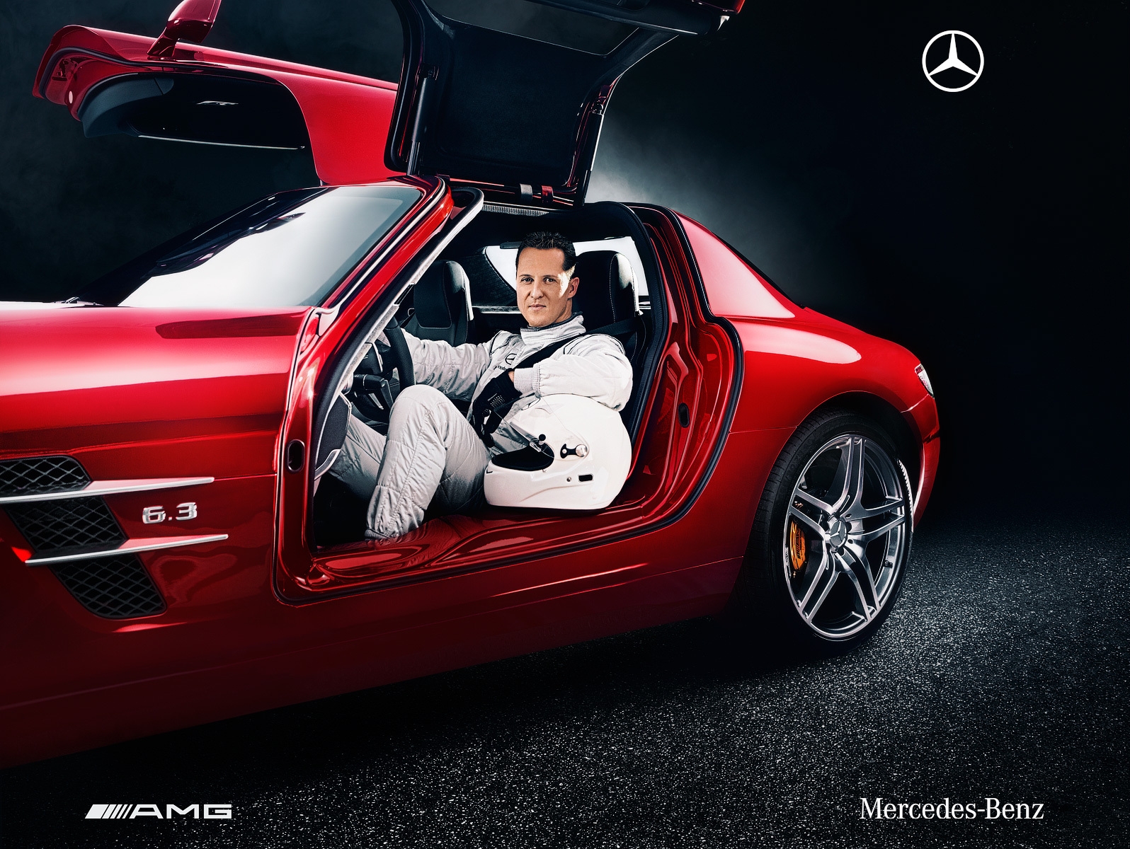 Mercedes benz sls michael schumacher #4