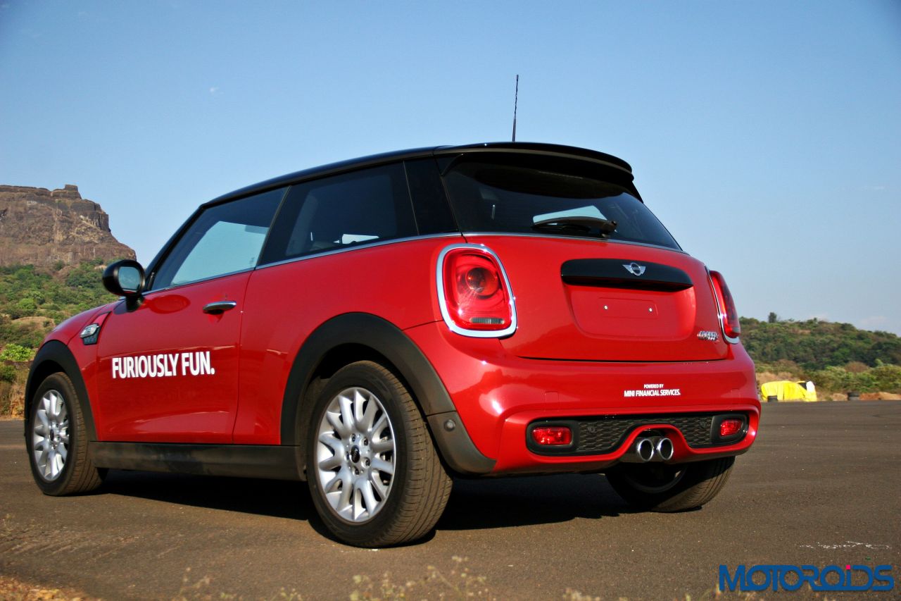 mini cooper with big tires