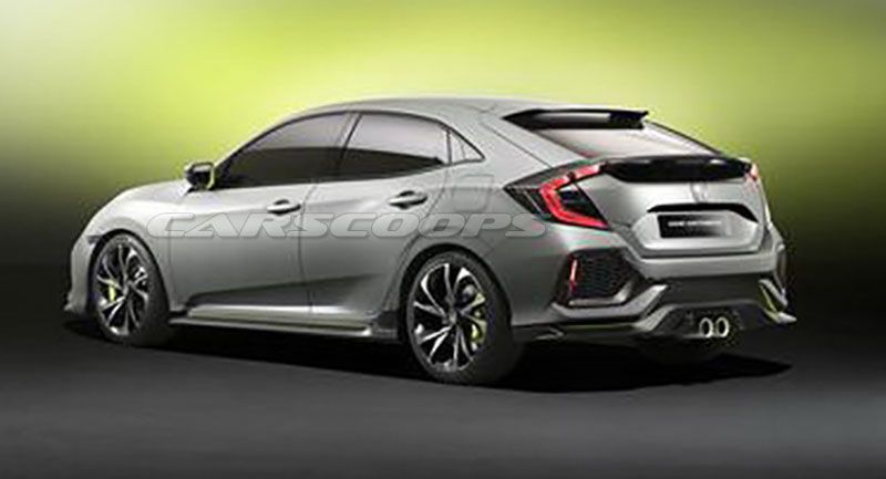 Honda civic hatchback concept #6