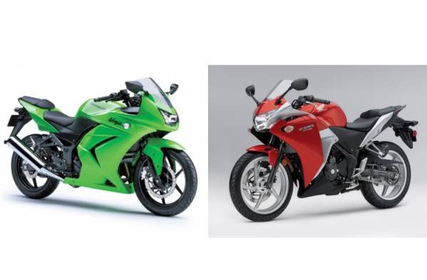 Kawasaki Ninja 250R Honda spec to spec! |