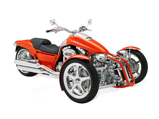 Trike two wheels in front clearance