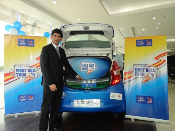 Mr. Nalin Kapoor Sr. General Manager Group Head Marketing HMIL at the Preview of ICC World Twenty20 First Ball