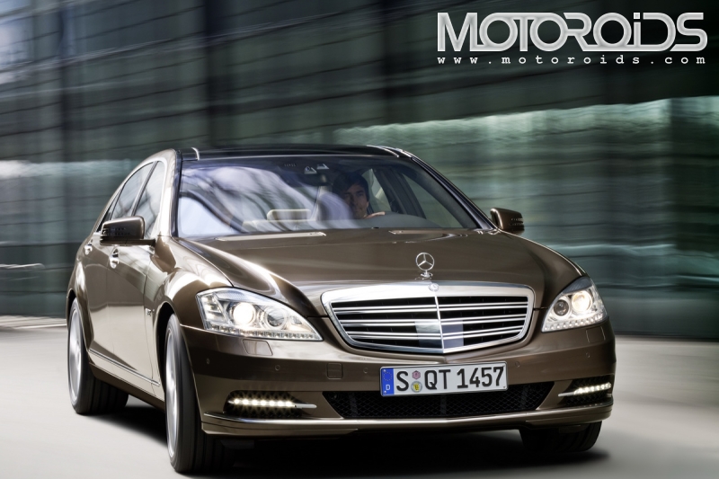 Facelifted S-class