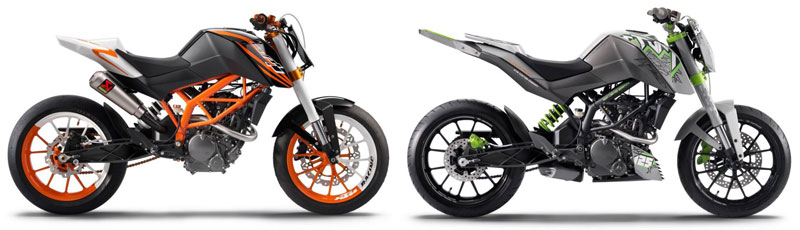 bajaj KTM bikes to be launched in 2011