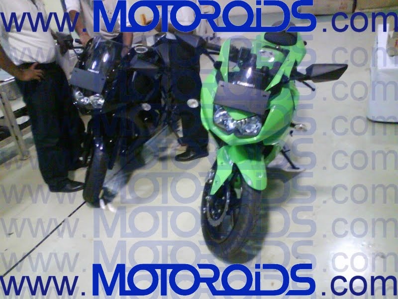 Super Scoop! India- spec Ninja 250's production pics revealed!