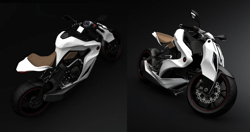igor chak's hybrid motorcycle concept, motoroids