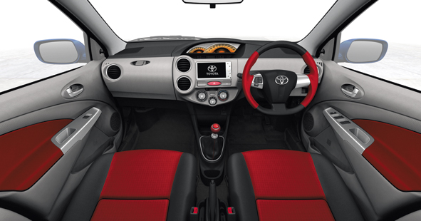 Toyota Etios interiors