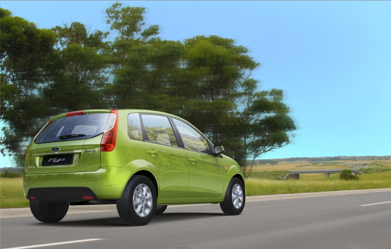 Ford Figo - On Road - Rear Side