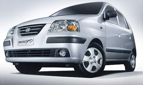 The outgoing Hyundai Santro