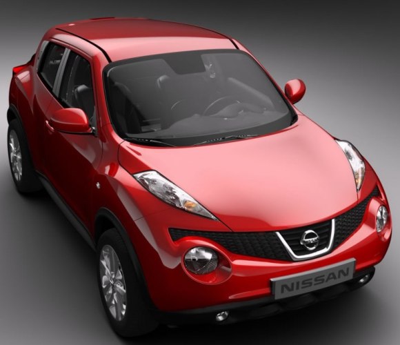 nissan showcases its Juke which is based in the Micra's V platform