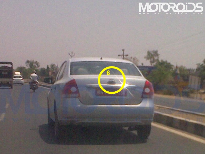 Volkswagen Polo sedan for India caught testing - www.motoroids.com