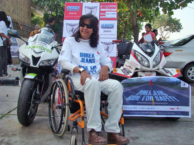 deepa malik, paraplegic biker, motoroids, 