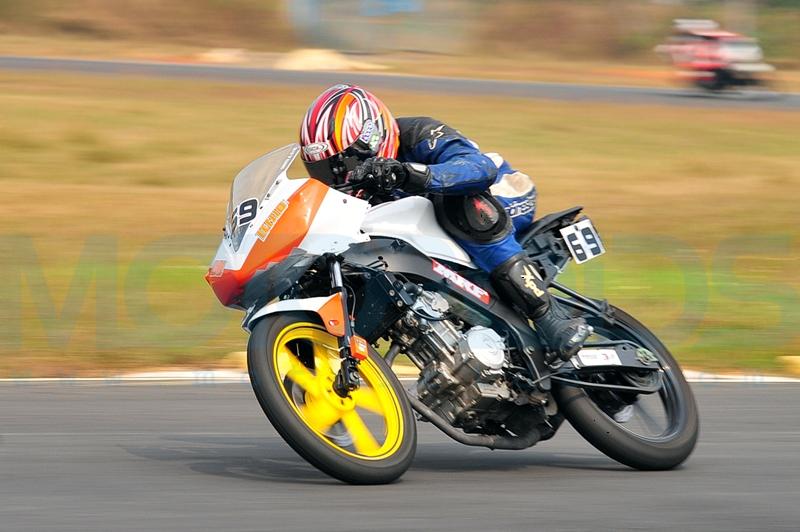 Sarath kumar races for ten10 racing 