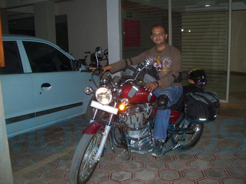 jaideep khodaskar rides solo from Ahmedabad to Leh, Ladakh and beyond on his Royal Enfield THunderbird