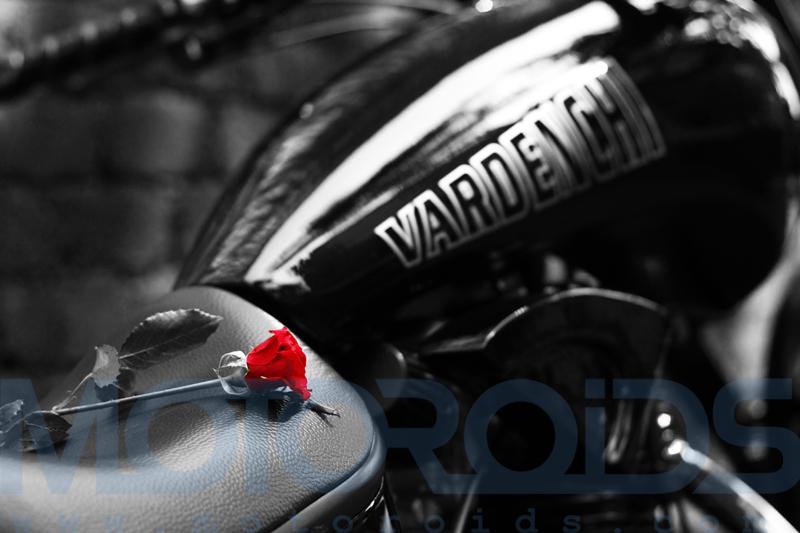 vardenchi, custom chopper, india, modified bullet, motoroids,