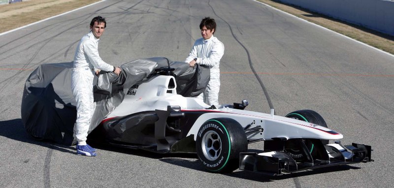 2010 bmw sauber f1 car