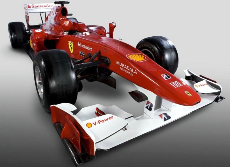 2010 ferrari f1 car