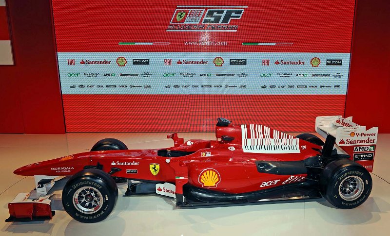2010 ferrari f1c car