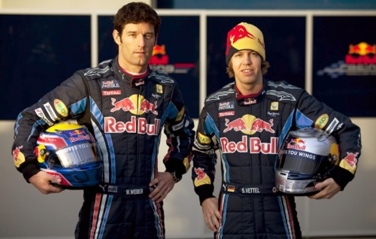 2010 red bull f1 car