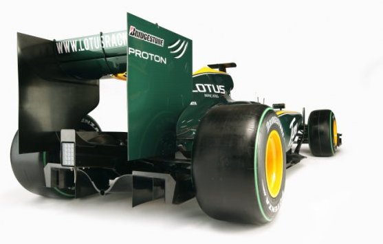 2010 lotus cosworth f1 car