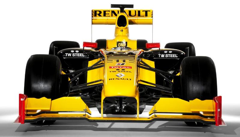 2010 renault f1 car
