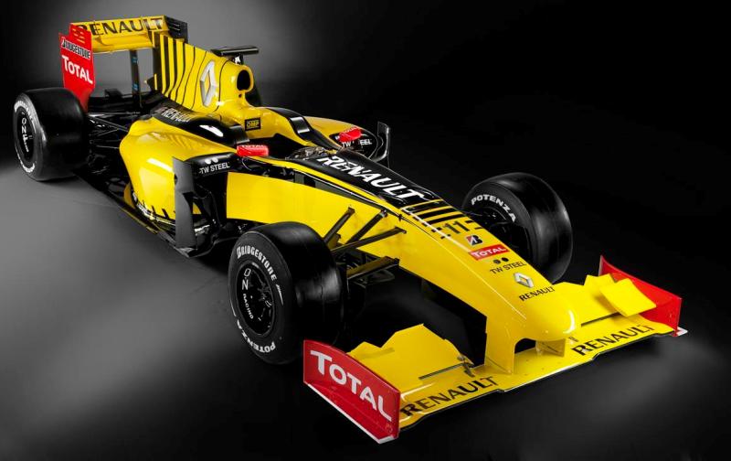 2010 renault f1 car