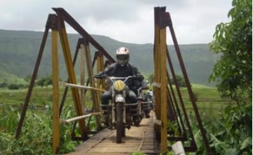 Monsoon Madness - an annual event for bikers to get their machines out in the pouring rains Monsoon Madness - an annual event for bikers to get their machines out in the pouring rains