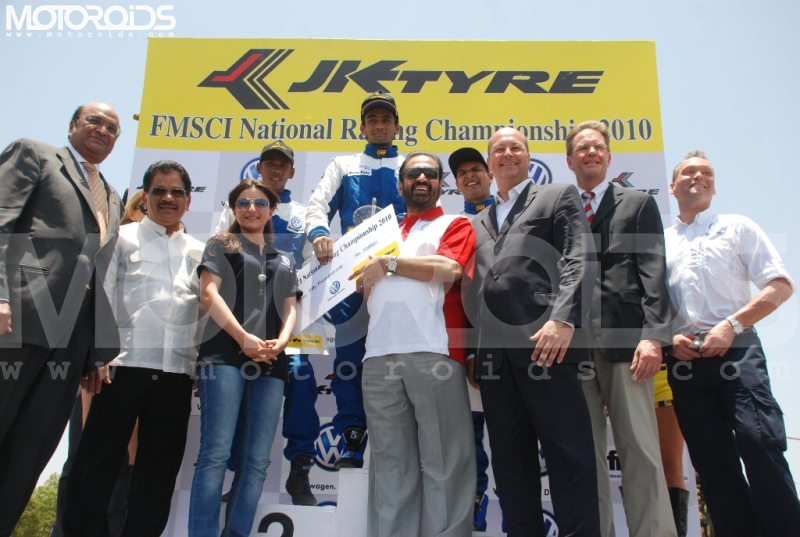 Volkswagen Polo Cup 2010 India Round 1 winners