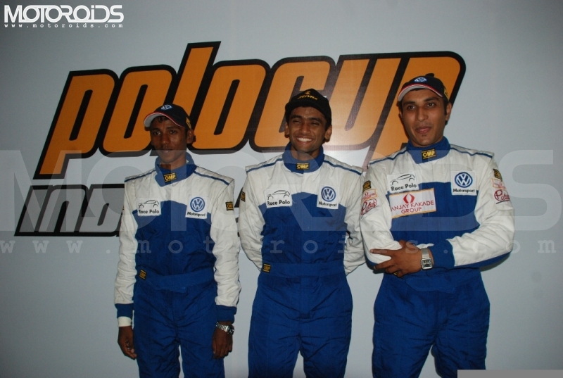 Volkswagen Polo Cup 2010 India Round 1 winners