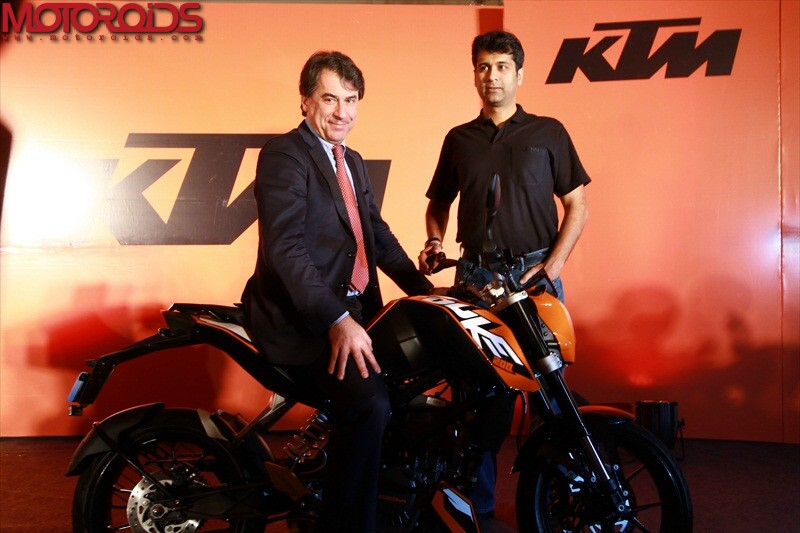 KTM 200 launch