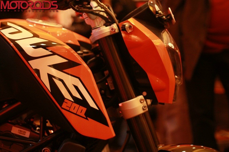 KTM 200 launch