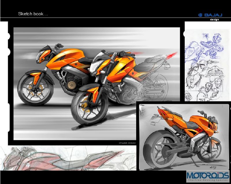 Pulsar 200NS - Sketch Book