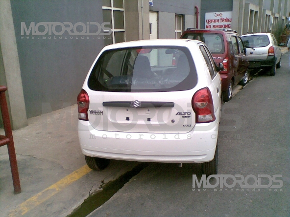 maruti Suzuki Alto K10 with A-star K-series 1.0-litre engine spy picture