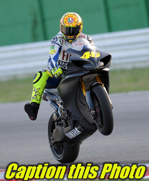 Motoroids presents 'Caption This Photo' - Valentino Rossi returns to MotoGP at Sachsenring