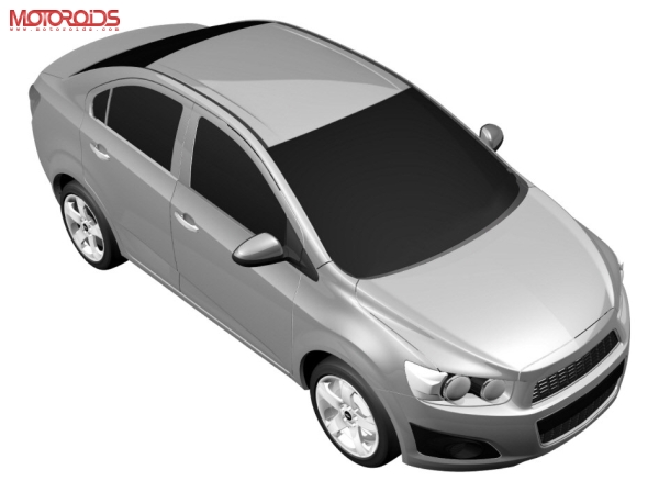 Rendered images and details on launch date, pricing and availability of the 2011 Aveo U-VA and Aveo sedan for India - www.motoroids.com