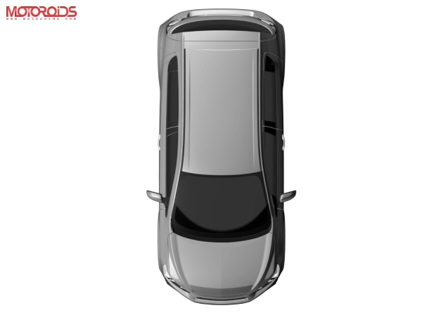 2011 Chevrolet Aveo U-VA Rendering top / hood / roof Rendered images and details on launch date, pricing and availability of the 2011 Aveo U-VA and Aveo sedan for India - www.motoroids.com