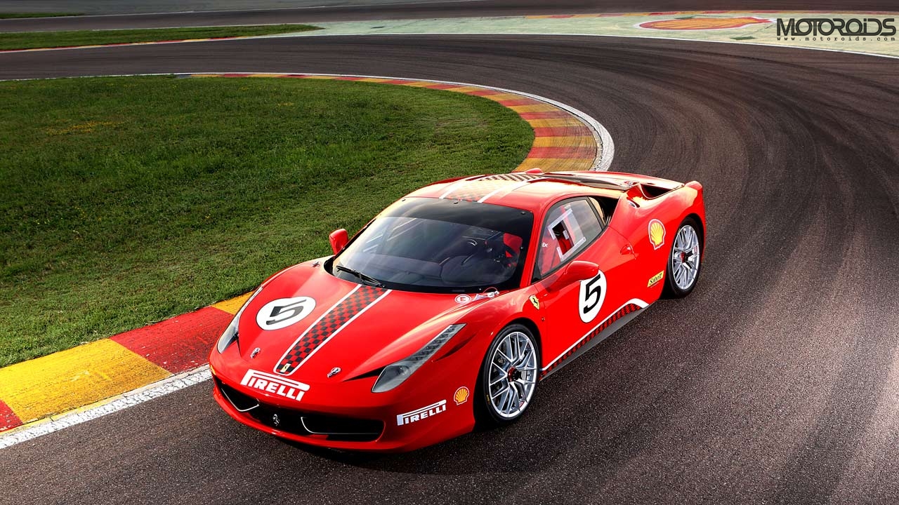 Ferrari 458 Italia Challenge Widescreen Ferrari has unveiled the '458 Italia Challenge', a race bred version of the 458 Italia for the 2011 'Ferrari Challenge Trofeo'
