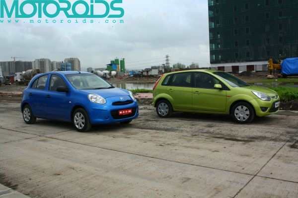 Ford Figo Vs Nissan Micra comparison test review