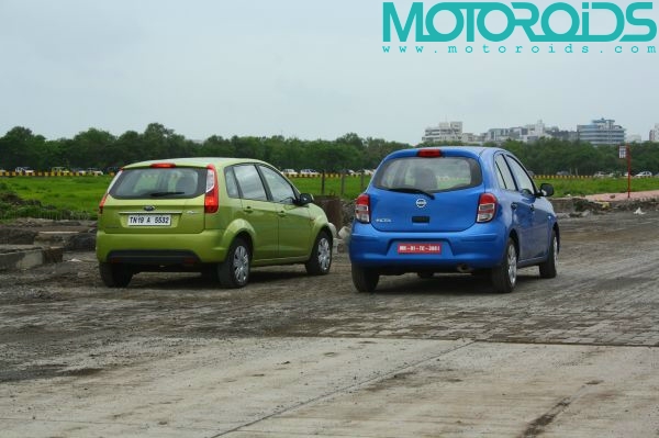 Ford Figo Vs Nissan Micra comparison test review