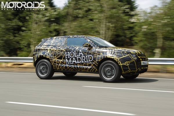 Land Rover Evoque Prototypes to roam the globe and greet a 'Hello' to all its major markets, India not included yet