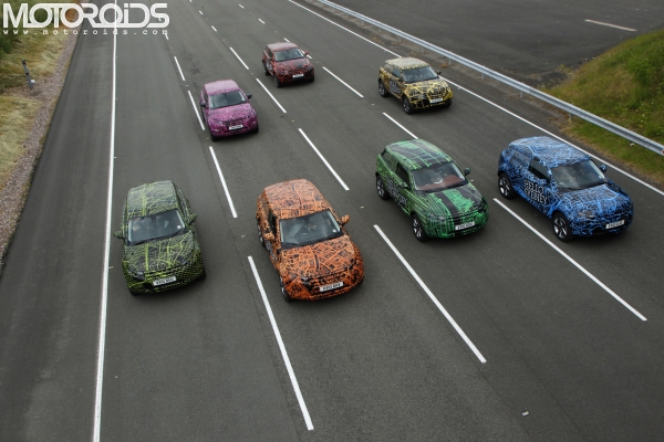 Land Rover Evoque Prototypes to roam the globe and greet a 'Hello' to all its major markets, India not included yet