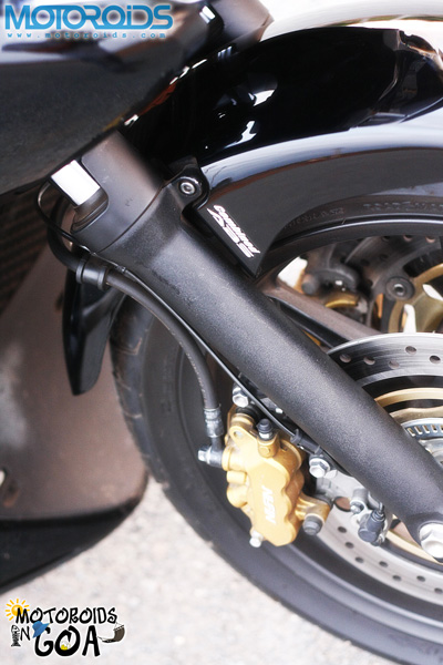 2010 Honda DN-01 forks and callipers