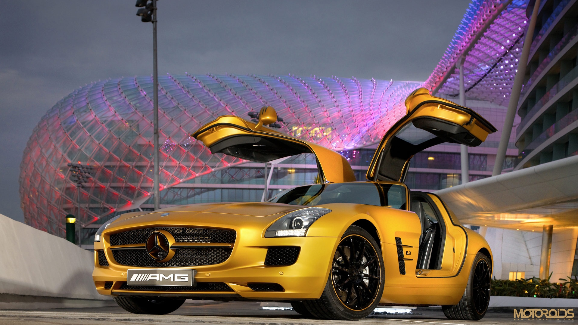 The Mercedes Benz SLS AMG has been launched in India. Price, delivery details, specifications and wallpapers/photos available on Motoroids.com