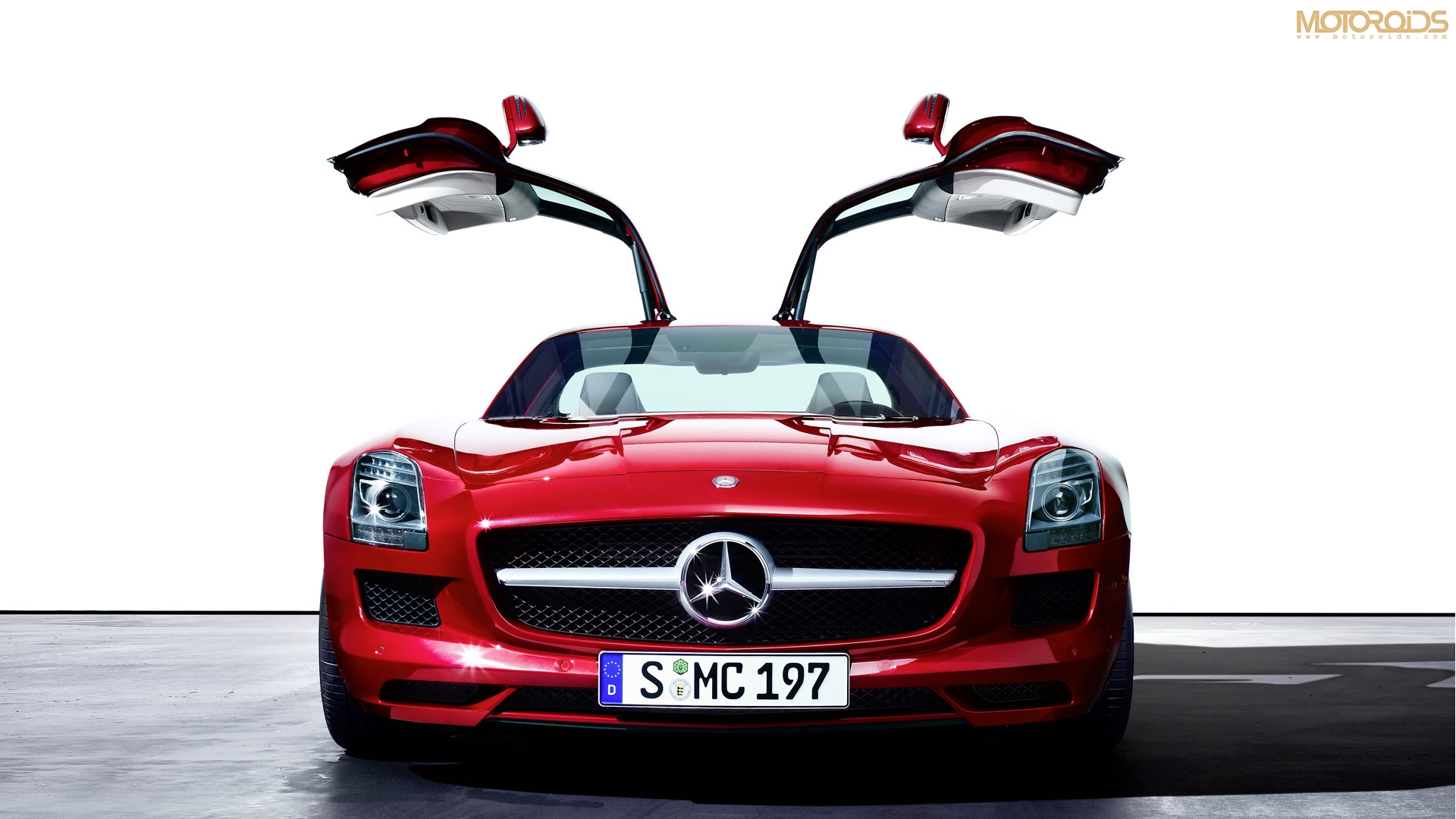 The Mercedes Benz SLS AMG has been launched in India. Price, delivery details, specifications and wallpapers/photos available on Motoroids.com