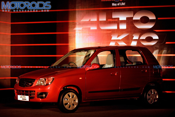 2011 Maruti Suzuki Alto K10 with 1.0-litre K-series engine, launched in India. Prices, specs, photos, videos, details and all other info on Motoroids.com!
