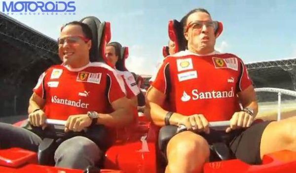 Ferrari roller coaster F