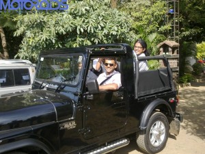 mahindra Thar first drive review by https://Motoroids.com Mahindra Thar off-road trail