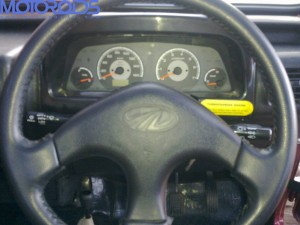 mahindra Thar first drive review by https://Motoroids.com Mahindra Thar steering