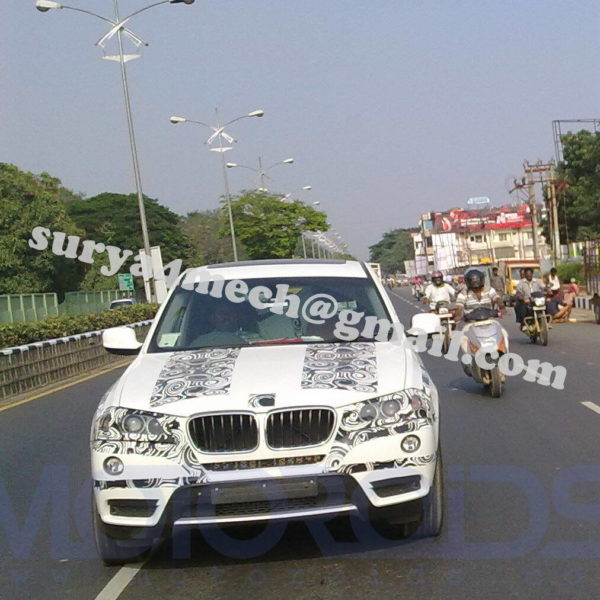 rp BMW X Spy pictures chennai.jpg